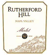 Wine Label for Rutherford Hill Winery